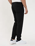 Dufy Siyah Erkek Slim Fit Düz Pantolon - 106954