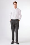 Antrasit Düz Slim Fit Casual Erkek Pantolon 