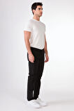 SİYAH   DÜZ ERKEK PANTOLON - REGULAR FIT