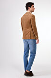 Bej    Erkek Ceket - Slim Fit