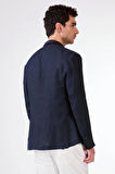 Lacivert    Erkek Ceket - Slim Fit
