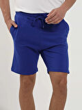 Dufy Saks Erkek Regular Fit Düz Casual Örme Short - 88548