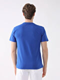 Dufy Saks Erkek Regular Fit Baskılı Casual O Yaka Tshirt - 94336