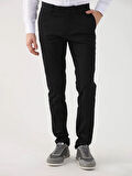 Dufy Siyah Erkek Düz Casual  Pantolon - 95282