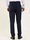 Dufy Lacivert Erkek Regular Fit Düz Klasik Pantolon - 97725