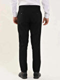 Dufy Siyah Erkek Regular Fit Düz Klasik Pantolon - 97746