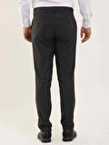 Dufy Koyu Gri Erkek Regular Fit Düz Klasik Pantolon - 97753
