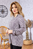 Yeni Model Yüksek Kalite Orta Yaş Anne Penye Bluz 6515