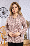 Kadın Yeni Model Yüksek Kalite Orta Yaş Anne Penye Bluz 6525