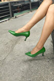 Kadın Sity Yeşil 6 cm İnce Topuklu Stiletto