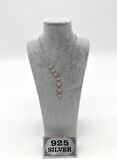 Yıldız Figürlü Swarovski Taşlı Gümüş Kolye