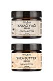 Soğuk Sıkım Shea Butter Ve Kakao Yağı, %100 Doğal & Saf, 50ml