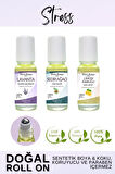 Doğal Roll on, Stres Seti, Lavanta, Sedir Ağacı, Limon Kabuğu Uçucu Yağı, 10ml x 3