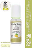  Lİmon Kabuğu 10 ml, %100 Saf ve Katkısız . Doğal Roll on,