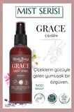 GRACE Mist – Gül Hidrosolü ve Yaseminli Kadınsı Doğal Saç & Vücut Spreyi (100 ml)