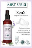 ZenX Mist – Lavanta, Sandal Ağacı ve Sedir Yağlı Dinginlik Veren Aromaterapi Vücut Spreyi (100 ml)