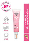 Pure Beauty Canlı ve Eşit CC Krem Spf50 Pa+++ Natural 30 ml