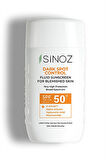 Sinoz SPF 50+ Lekeli Ciltlere Özel Sıvı Güneş Kremi – Leke Karşıtı, Hafif Yapı, Yüksek Koruma, 50 ml