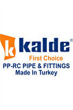 Kalde PP-R Kombi Bağlantı Seti – Dayanıklı ve Kolay Montajlı Tesisat Bağlantı Aparatı