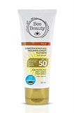 Bee Beauty Koruyucu Yaşlanma Karşıtı Yüz Kremi 50 Spf 50 ml Keçi Sütü Kolajen Yüz Kremi 50 ml