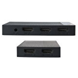 Philips SWV9023B/93  4K HDMI Splitter 1 Giriş - 4 Çıkış Ultra HD Görüntü Dağıtıcı