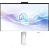 MSI 27" MODERN AM273QP AI 1UM-075XTR ULTRA 7 155H-32GB DDR5 RAM-1TB NVME-FDOS BEYAZ 2560X1440