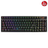 ASUS ROG STRIX SCOPE II 96 NX SNOW KABLOSUZ RGB GAMING KLAVYE ENG
