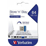 VERBATIM 64GB 98711 Store 'n' Stay NANO USB BELLEK