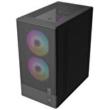 FRISBY FC-8975B 550W 3X RGB GAMİNG KASA