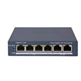 HIKVISION 4port 30w FULL PoE DS-3E1506P-EI/M GIGABIT Yönetilemez Switch