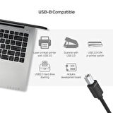 UNITEK USB-A TO USB-B YAZICI KABLO 2MT (Y-C4001GBK)