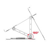 UNITEK 360D METAL 10-16” NOTEBOOK STAND (OT180SL)