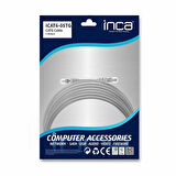 INCA 5m CAT6 Utp ICAT6-05TG Gri Patch Kablo