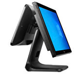 TIWOX TP-7650D 18.5" I7 5.NESİL 128GB NWME SSD 8GB DDR4 RAM 1366X768 DOKUNMATİK POS PC+13.2" MÜŞTERİ