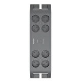 PHILIPS 8-li SPN3180A/62 900 Joules Akım Koruma Prizi GRİ