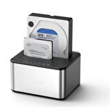 CODEGEN 2.5,3.5" USB 3.0 CDG-DOC-404 Sata Harddisk Dock SSD Kopyalama Özellikli