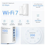 TP-LINK DECO BE85 BE19000 Wifi7 Üç Bantlı Tüm Ev İçin Mesh Router