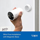 TP-LINK 4MP TAPO C425 BATARYALI KABLOSUZ BULLET IP GÜVENLİK KAMERA 2-li paket