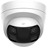 HIKVISION 6MP DOME 2,8mm DS-2CD1367G2HP-LIUF/SL IP Güvenlik Kamera Çift Lensli Color,Çift Yönlü Ses, IP67