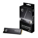 MSI 1TB SPATIUM M560 10300/8700 MB/s NVME PCIE GEN5