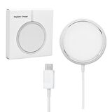 MAGNET 5 VOLT 3 AMPER USB TYPE-C 5W-7.5W-10W-15W WIRELESS CHARGER