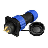 SD28 Su Geçirmez 3 Pin 28 Mm Dörtgen Konnektör