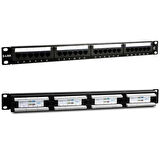 S-Link SL-F624 24’lü FTP Cat6 Patch Panel