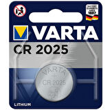 Varta CR 2025 3 Volt Tekli Lityum Pil