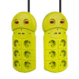Vea VE-970USB 6'Lı 2 USB'li 1.5 Metre Grup Priz