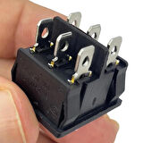 IC-130 Orta Boy Işıksız On-Off-On Anahtar 6P