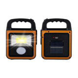 PowerMaster HS-8020C COB LED Solar 4 Kademeli Şarjlı El Işıldak Feneri - USB Çıkışlı Powerbank