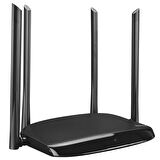 Everest EWR-AC5-V3 AC1200Mbps Dual Band Wi-Fi 2.4G/5G 6dBi Anten Kablosuz Router