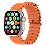 Hytech W69 Watch IOS ve Android Uyumlu MActive 2.05 inç Geniş Ekranlı Turuncu Akıllı Saat