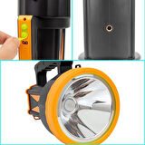 Powermaster Şarjlı Ledli 3 Kademeli El Feneri XJ-1 400Lm